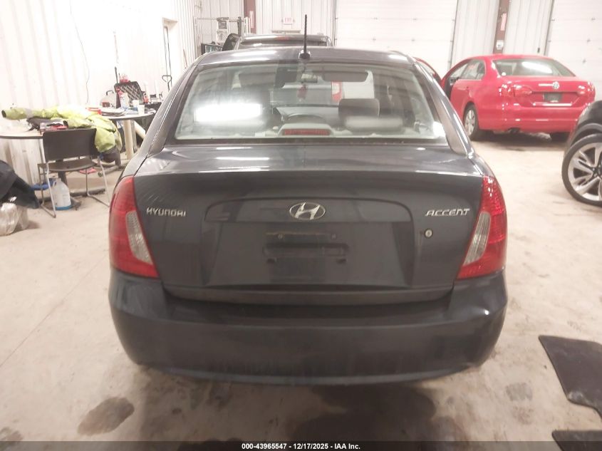 2008 Hyundai Accent Gls VIN: KMHCN46C78U243862 Lot: 43965547