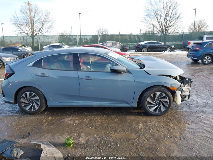 2017 Honda Civic Lx VIN: SHHFK7H26HU406699 Lot: 43965549