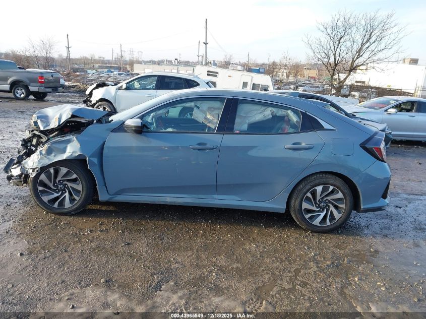 2017 Honda Civic Lx VIN: SHHFK7H26HU406699 Lot: 43965549