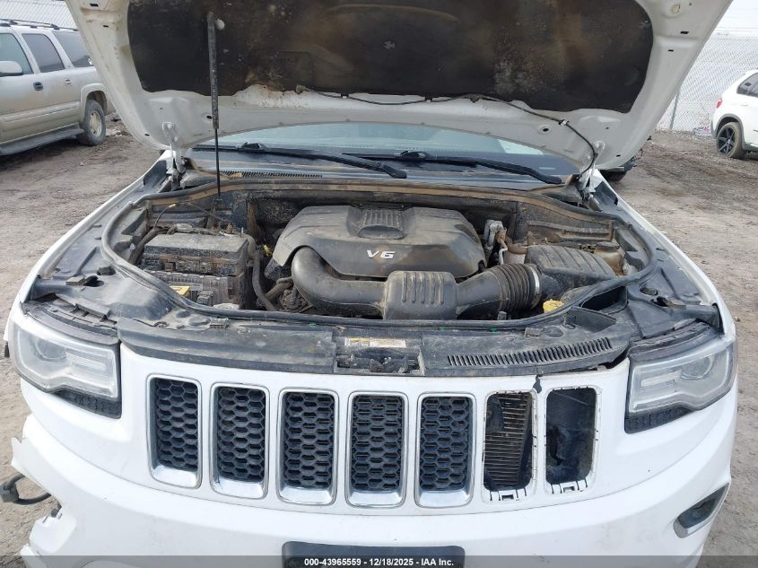 2014 Jeep Grand Cherokee Overland VIN: 1C4RJFCG8EC523479 Lot: 43965559