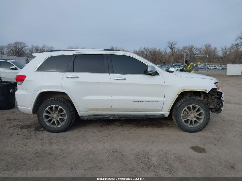 2014 Jeep Grand Cherokee Overland VIN: 1C4RJFCG8EC523479 Lot: 43965559