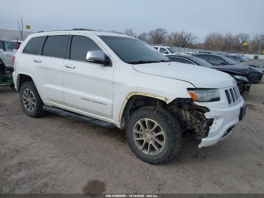 2014 Jeep Grand Cherokee Overland VIN: 1C4RJFCG8EC523479 Lot: 43965559