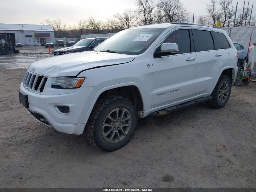 2014 Jeep Grand Cherokee Overland VIN: 1C4RJFCG8EC523479 Lot: 43965559