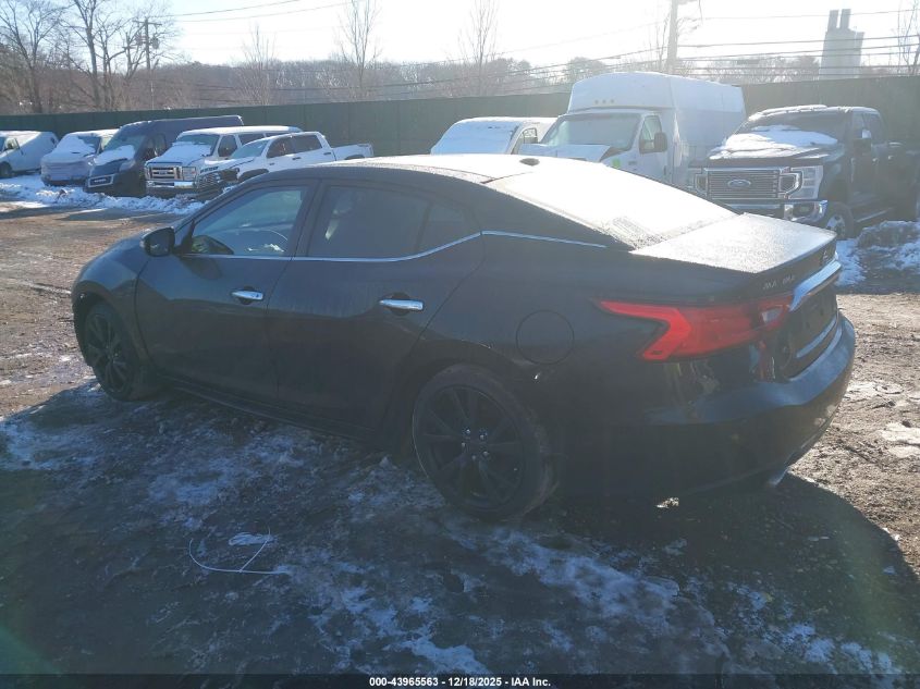 2018 Nissan Maxima 3.5 Sl VIN: 1N4AA6AP9JC369977 Lot: 43965563