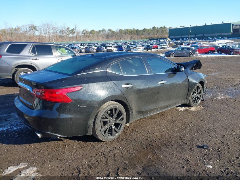 2018 Nissan Maxima 3.5 Sl VIN: 1N4AA6AP9JC369977 Lot: 43965563