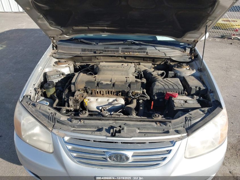 2007 Kia Spectra Ex VIN: KNAFE121775412661 Lot: 43965574