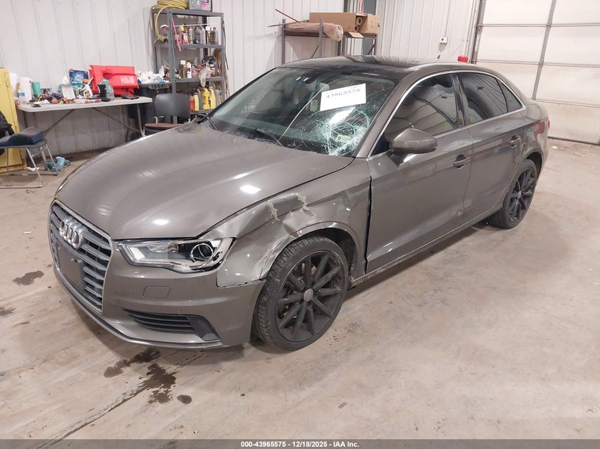 Vin: wauccgff6f1045341, lot: 44461233, audi a3 1.8t premium 20152