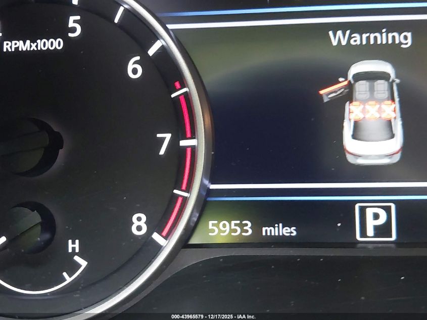 2025 Nissan Sentra Sv VIN: 3N1AB8CV2SY390180 Lot: 43965579