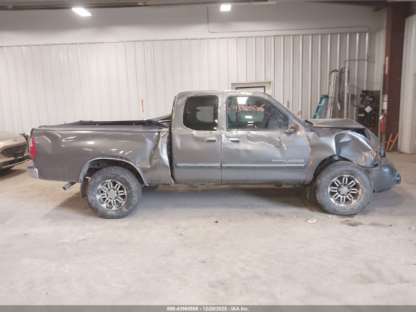 2006 Toyota Tundra Sr5 V8 VIN: 5TBBT441X6S483506 Lot: 43965586