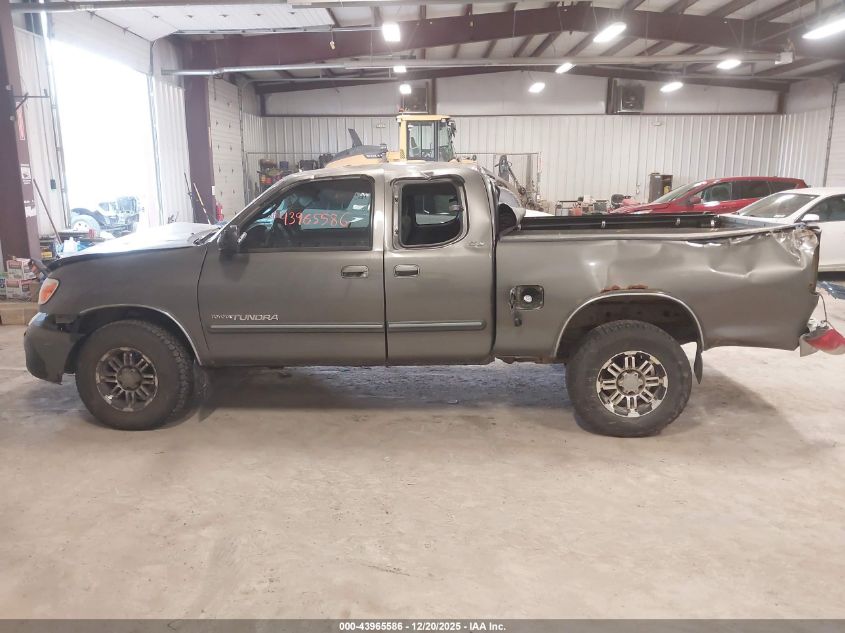 2006 Toyota Tundra Sr5 V8 VIN: 5TBBT441X6S483506 Lot: 43965586