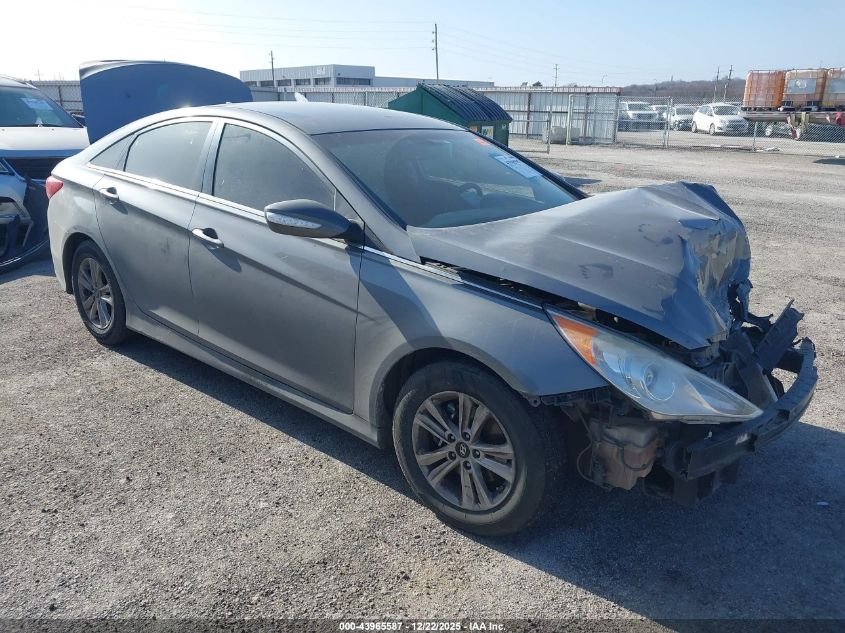2014 Hyundai Sonata Gls VIN: 5NPEB4AC6EH930866 Lot: 43965587