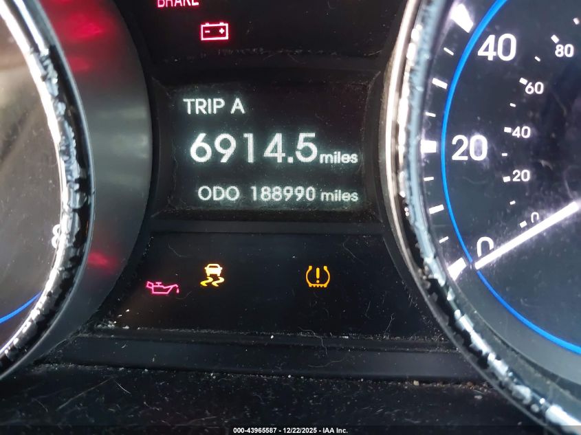 2014 Hyundai Sonata Gls VIN: 5NPEB4AC6EH930866 Lot: 43965587