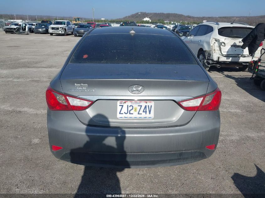 2014 Hyundai Sonata Gls VIN: 5NPEB4AC6EH930866 Lot: 43965587