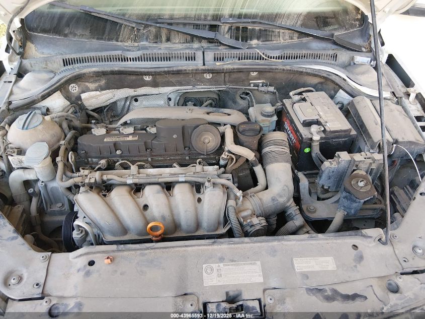 2013 Volkswagen Jetta 2.5L Se VIN: 3VWDP7AJ6DM375890 Lot: 43965593