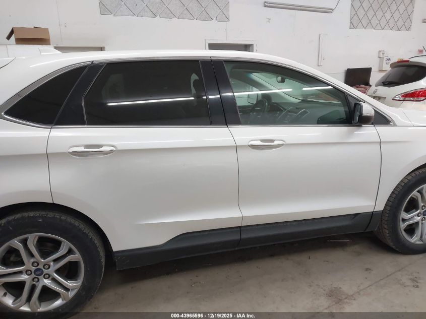 2015 Ford Edge Titanium VIN: 2FMTK3K98FBB54978 Lot: 43965596
