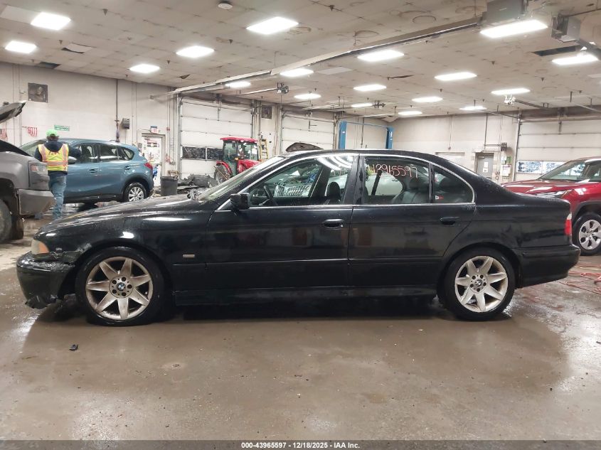 2003 BMW 525Ia VIN: WBADT43453G034569 Lot: 43965597
