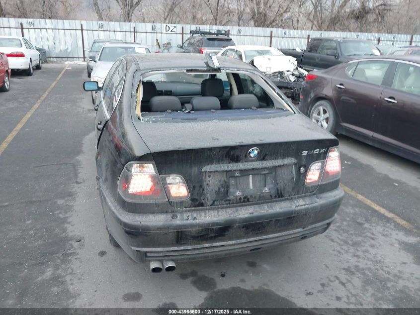 2003 BMW 330Xi VIN: WBAEW53403PN30252 Lot: 43965600
