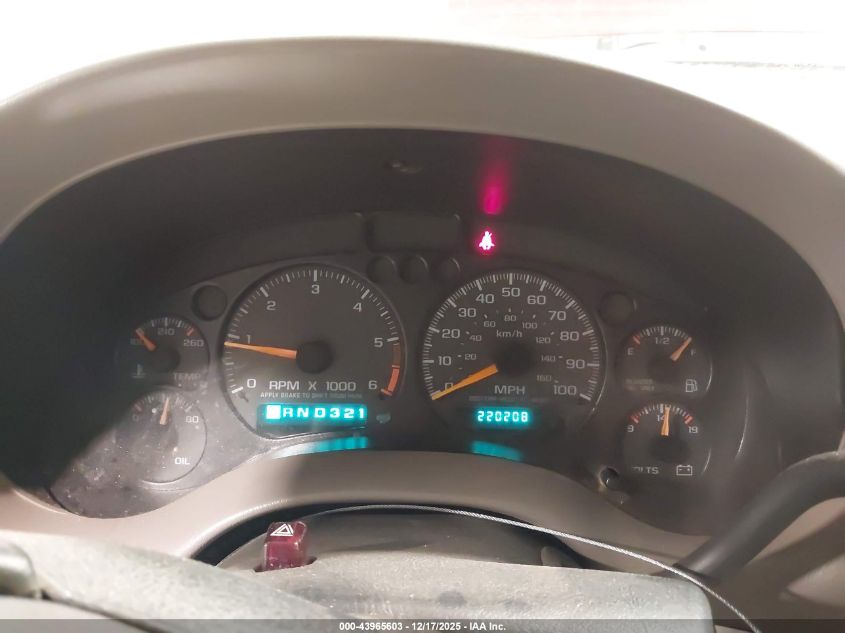 1998 Chevrolet Blazer Ls VIN: 1GNDT13W4W2189920 Lot: 43965603