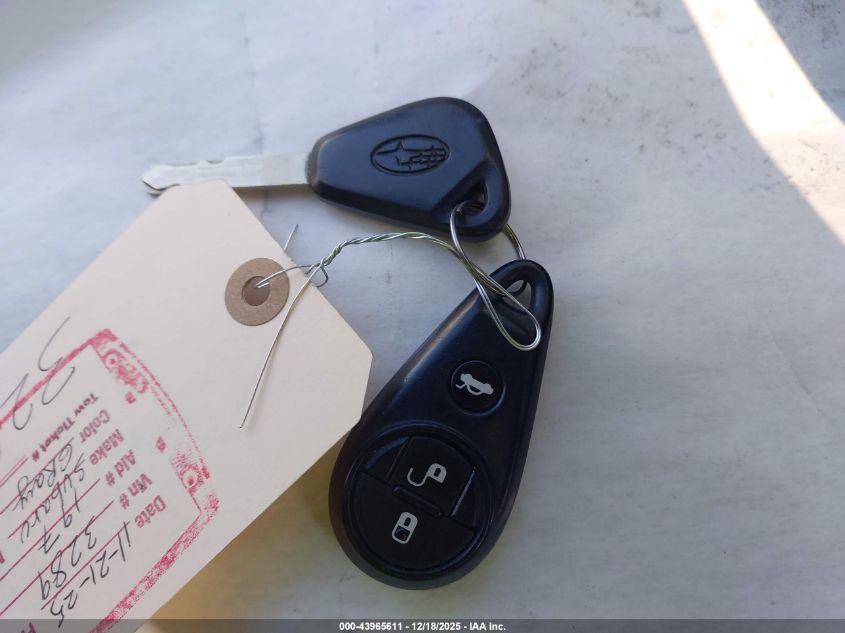 2011 Subaru Impreza Wrx VIN: JF1GV7E62BG503289 Lot: 43965611