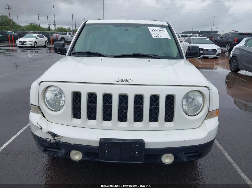 2016 Jeep Patriot Sport VIN: 1C4NJPBA8GD641269 Lot: 43965616