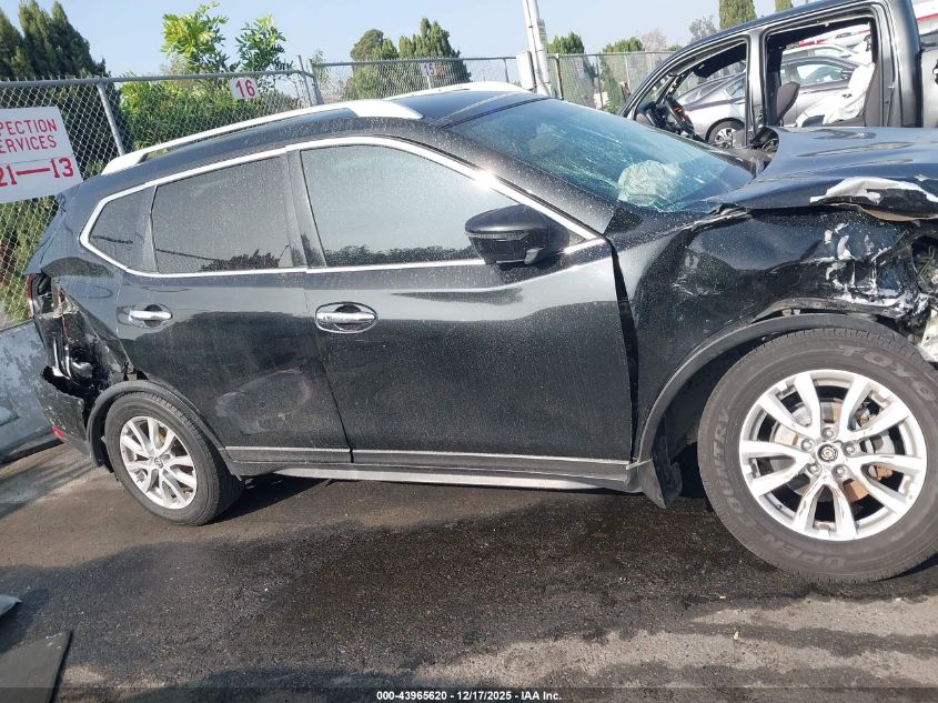 2017 Nissan Rogue Sv VIN: KNMAT2MT3HP576101 Lot: 43965620
