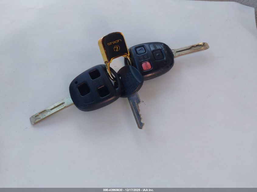 2001 Lexus Rx 300 VIN: JTJHF10U710177301 Lot: 43965630