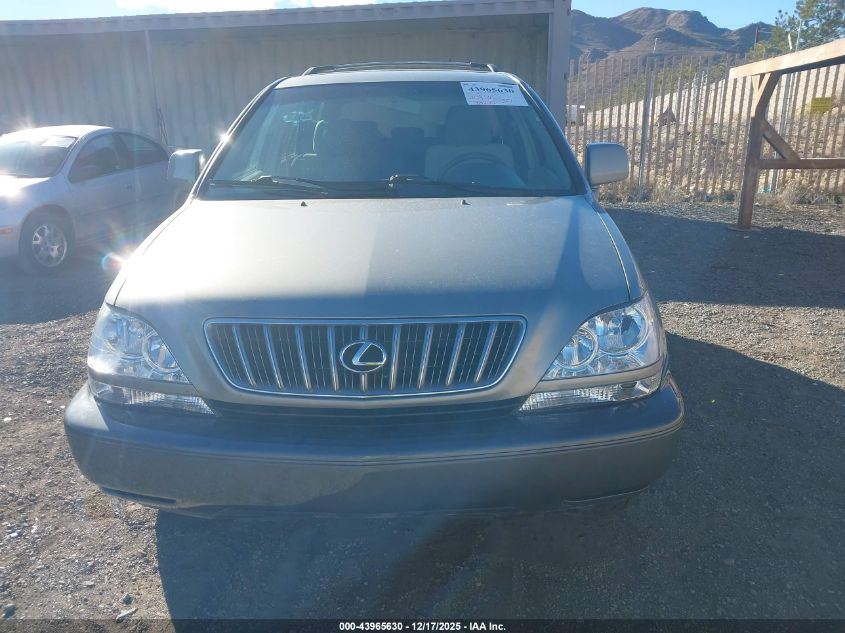 2001 Lexus Rx 300 VIN: JTJHF10U710177301 Lot: 43965630