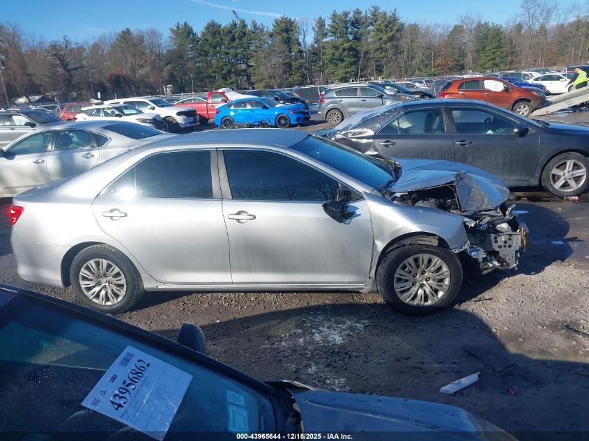 2012 Toyota Camry Le VIN: 4T4BF1FK7CR173616 Lot: 43965644