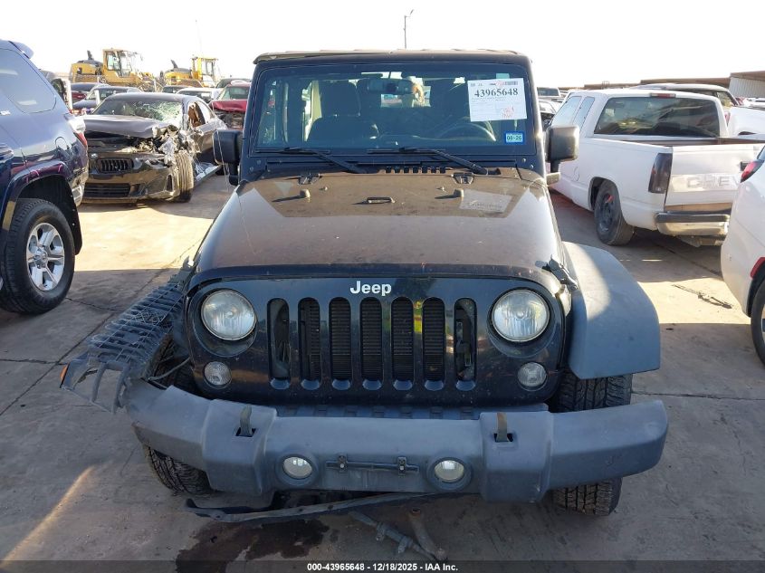 2015 Jeep Wrangler Sport VIN: 1C4AJWAG2FL728040 Lot: 43965648