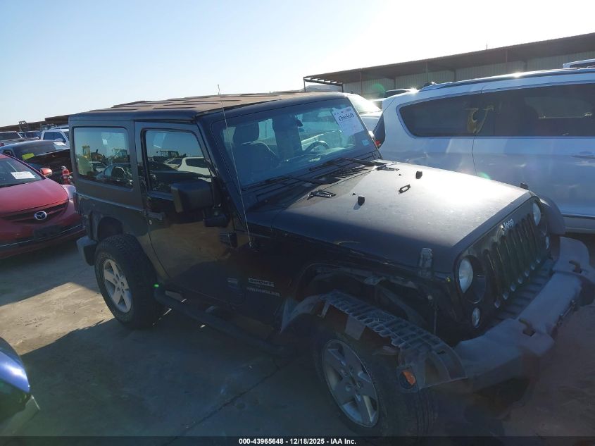 2015 Jeep Wrangler Sport VIN: 1C4AJWAG2FL728040 Lot: 43965648