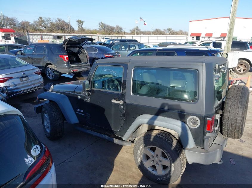 2015 Jeep Wrangler Sport VIN: 1C4AJWAG2FL728040 Lot: 43965648