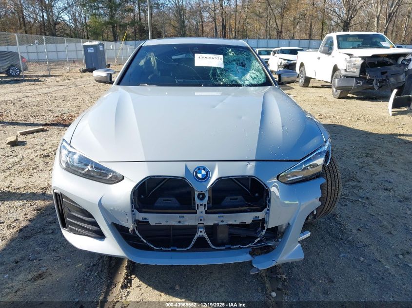 2023 BMW I4 M50 VIN: WBY33AW00PFP05498 Lot: 43965652
