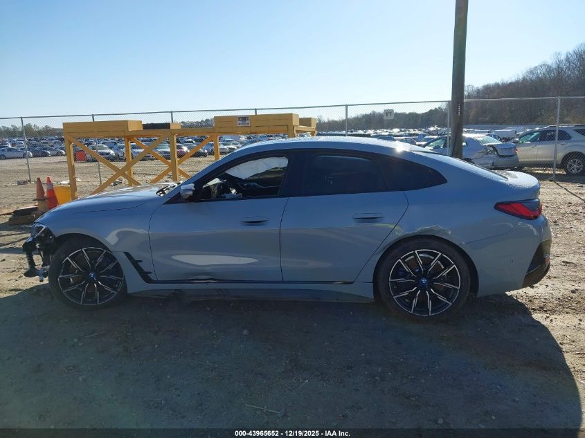 2023 BMW I4 M50 VIN: WBY33AW00PFP05498 Lot: 43965652