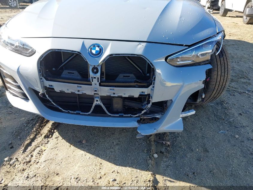 2023 BMW I4 M50 VIN: WBY33AW00PFP05498 Lot: 43965652