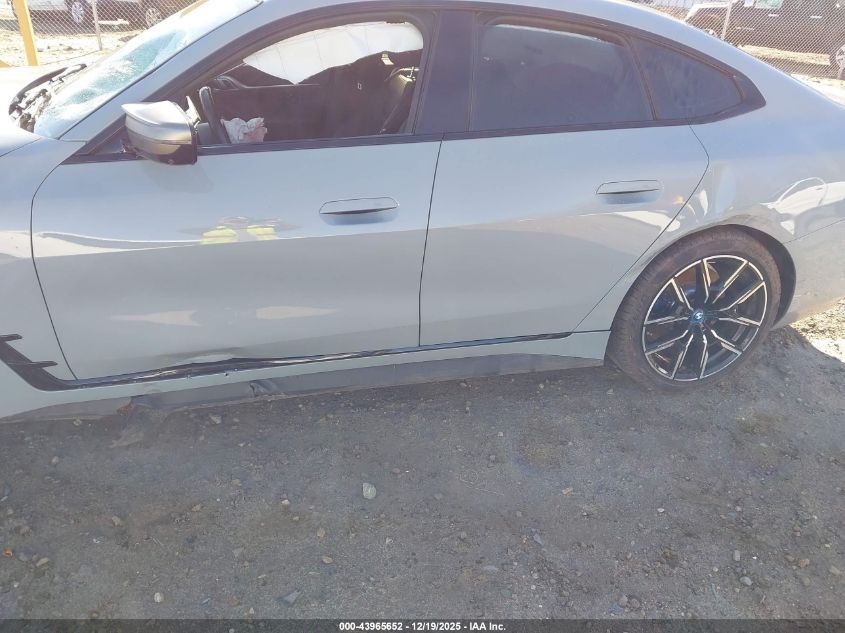 2023 BMW I4 M50 VIN: WBY33AW00PFP05498 Lot: 43965652