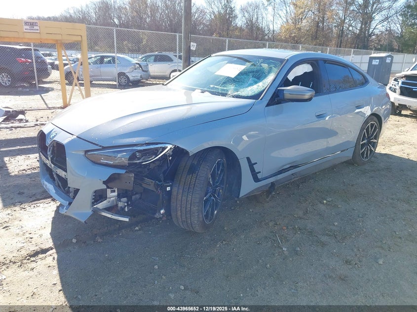 Vin: wby33aw00pfp05498, lot: 44461310, bmw i4 m50 20232