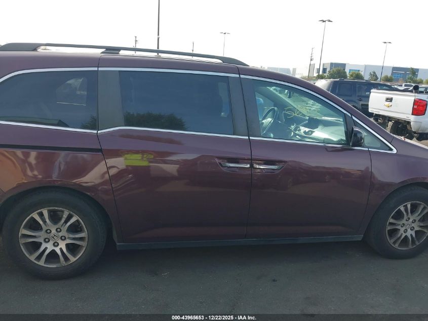 2011 Honda Odyssey Ex-L VIN: 5FNRL5H68BB083928 Lot: 43965653