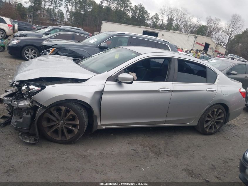 2014 Honda Accord Sport VIN: 1HGCR2F52EA040830 Lot: 43965655