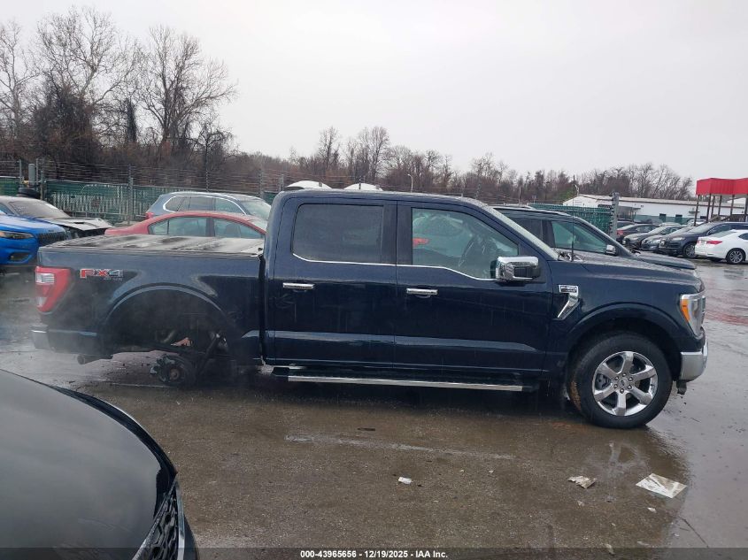 2023 Ford F-150 Lariat VIN: 1FTFW1E87PKE86737 Lot: 43965656