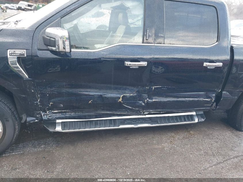 2023 Ford F-150 Lariat VIN: 1FTFW1E87PKE86737 Lot: 43965656