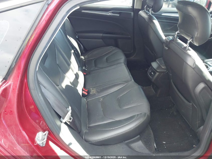 2013 Ford Fusion Titanium VIN: 3FA6P0D97DR212503 Lot: 43965661