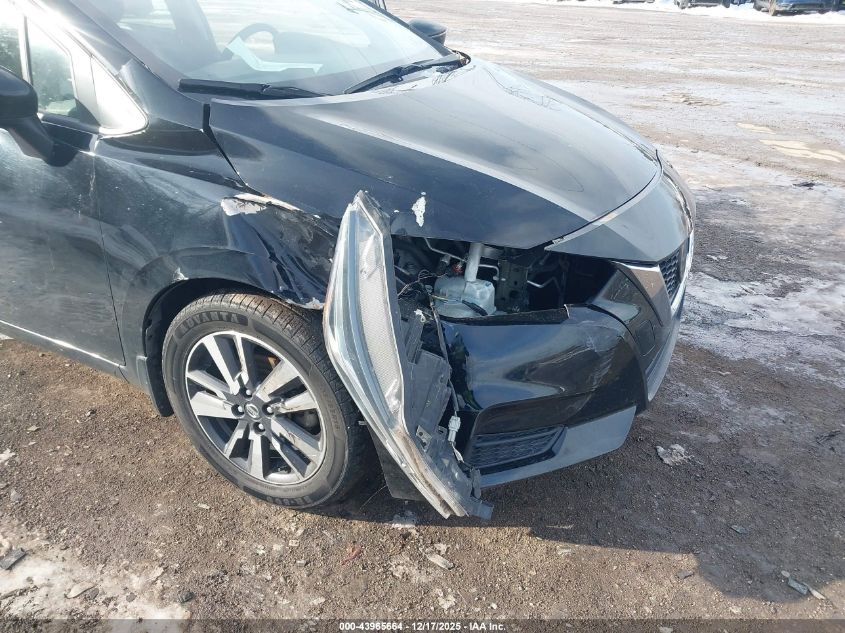 2020 Nissan Versa Sv Xtronic Cvt VIN: 3N1CN8EVXLL869376 Lot: 43965664