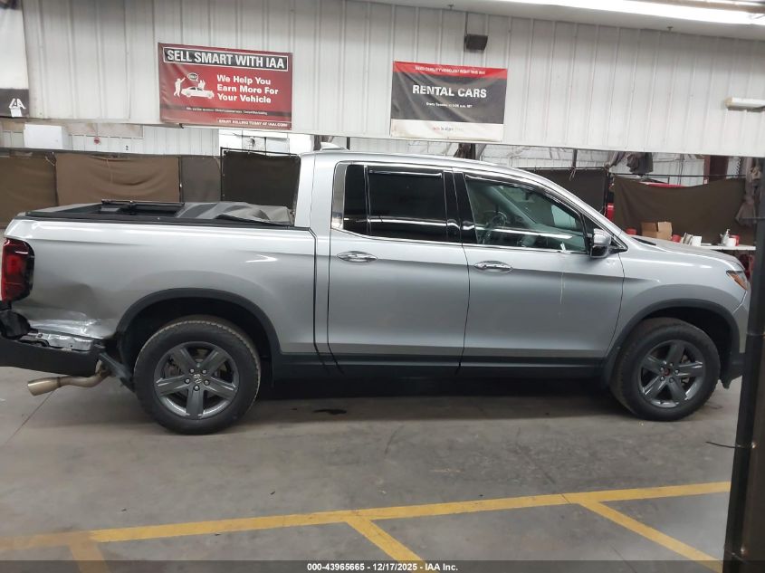 2023 Honda Ridgeline Rtl-E VIN: 5FPYK3F78PB063496 Lot: 43965665