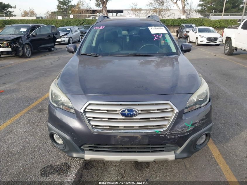 2015 Subaru Outback 2.5I Limited VIN: 4S4BSALC4F3309357 Lot: 43965669