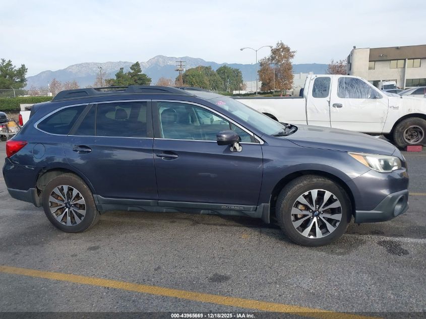 2015 Subaru Outback 2.5I Limited VIN: 4S4BSALC4F3309357 Lot: 43965669