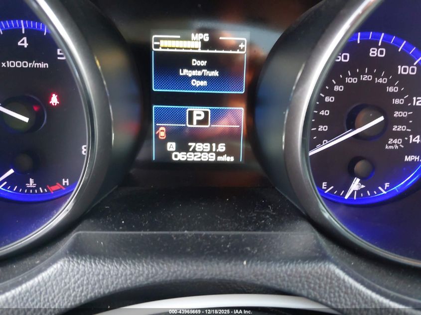 2015 Subaru Outback 2.5I Limited VIN: 4S4BSALC4F3309357 Lot: 43965669