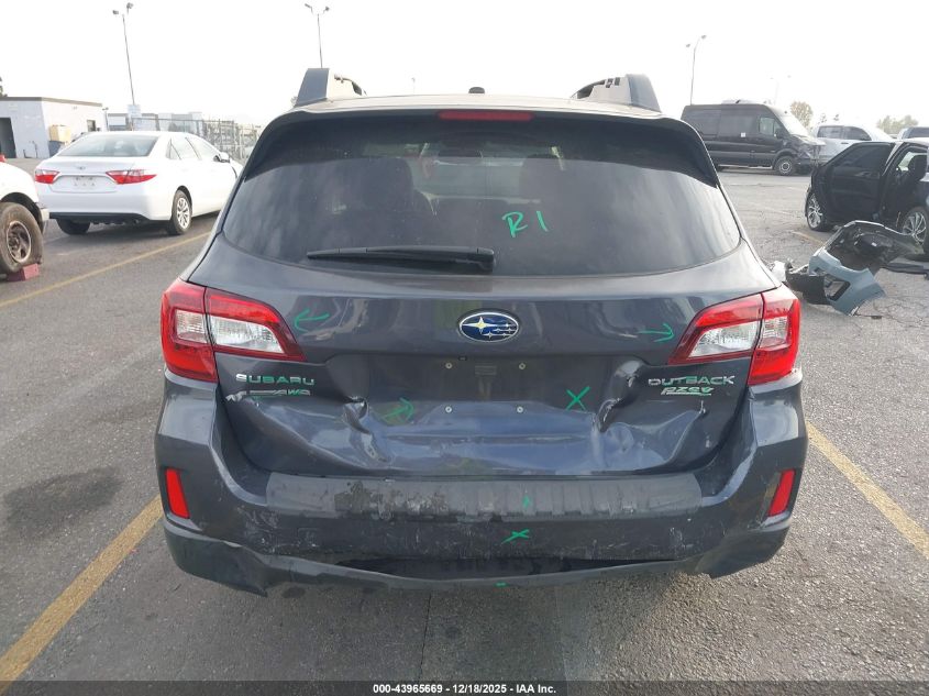 2015 Subaru Outback 2.5I Limited VIN: 4S4BSALC4F3309357 Lot: 43965669