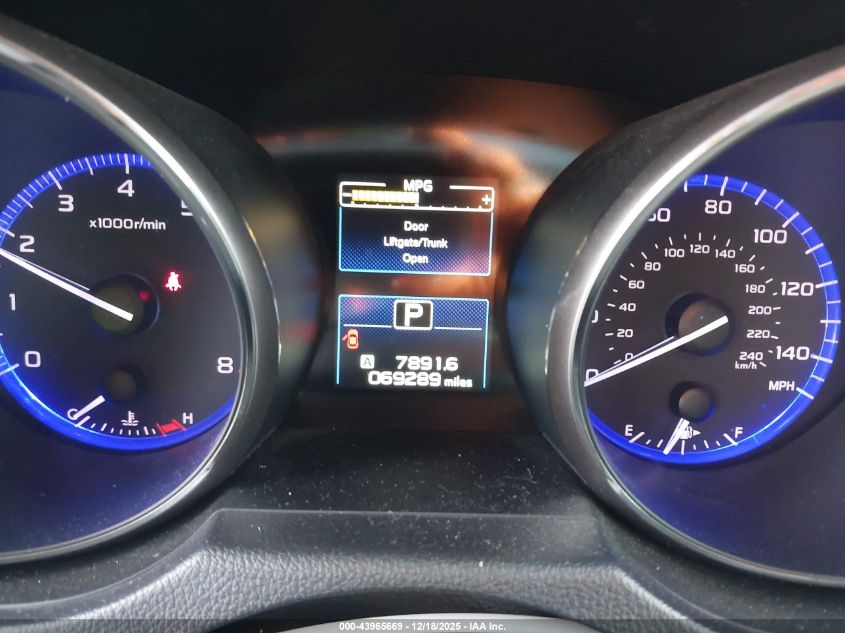 2015 Subaru Outback 2.5I Limited VIN: 4S4BSALC4F3309357 Lot: 43965669