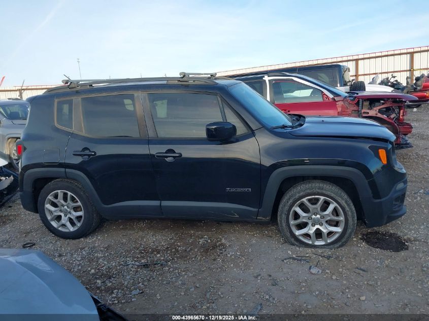 2017 Jeep Renegade Latitude Fwd VIN: ZACCJABB4HPF78395 Lot: 43965670