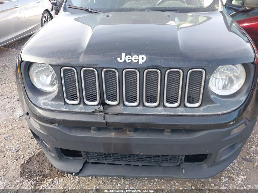 2017 Jeep Renegade Latitude Fwd VIN: ZACCJABB4HPF78395 Lot: 43965670